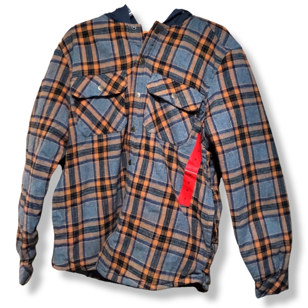 Legendary Outfitters Cotton Flannel Shirt Jacket Men's Medium